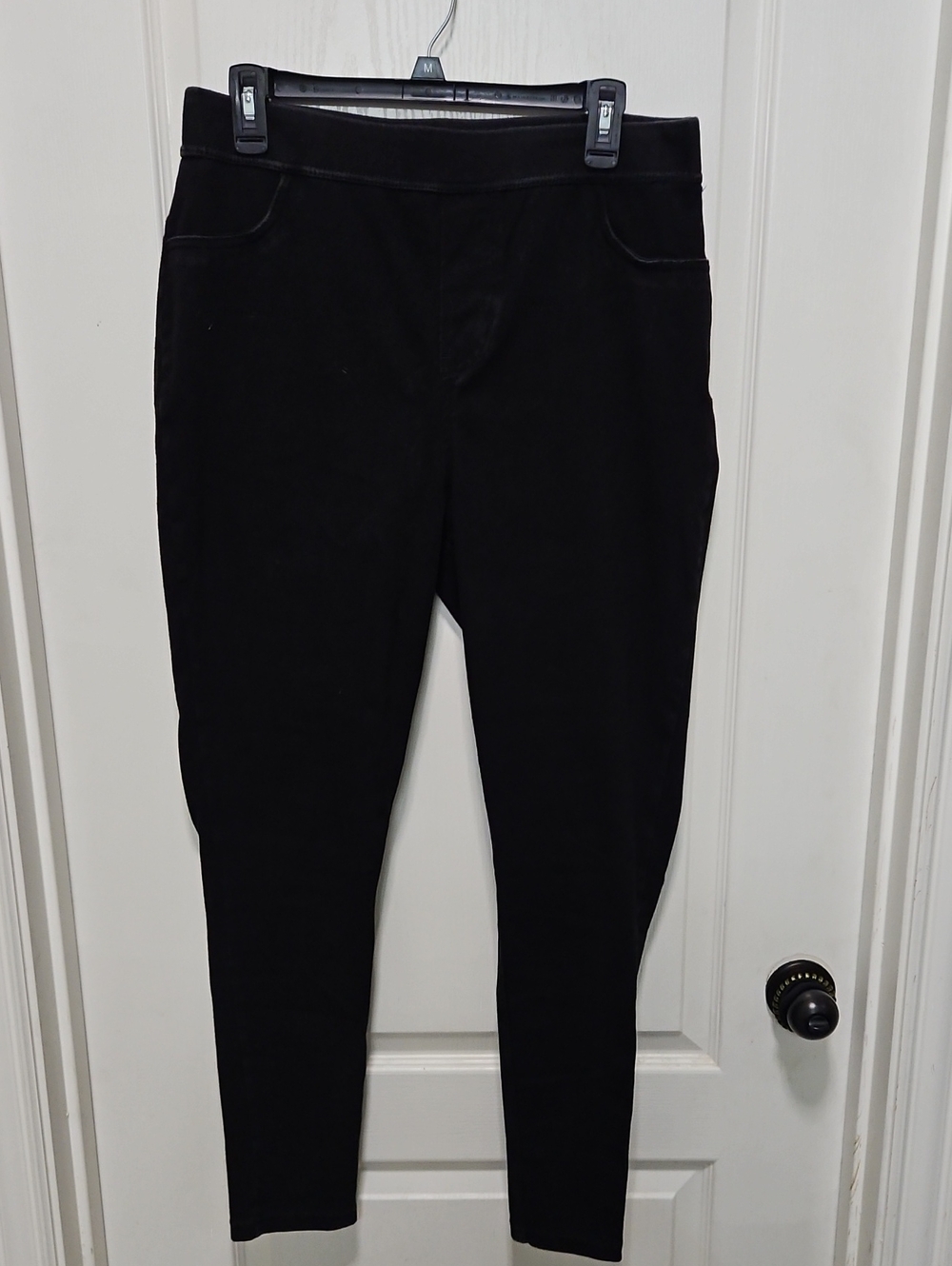 Nine West Black Stretch Ponte Leggings
